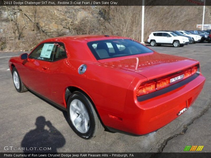 Redline 3-Coat Pearl / Dark Slate Gray 2013 Dodge Challenger SXT Plus