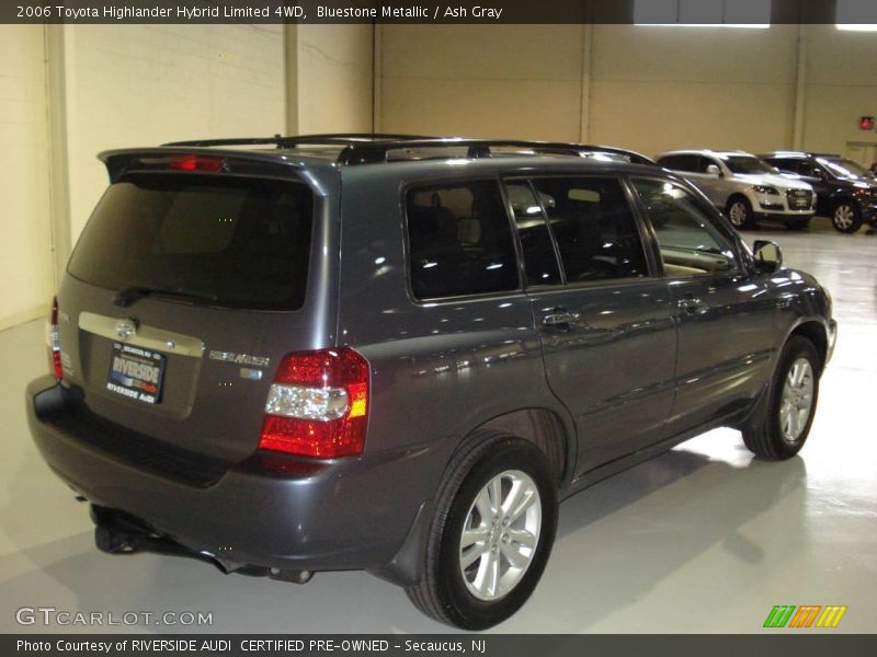 Bluestone Metallic / Ash Gray 2006 Toyota Highlander Hybrid Limited 4WD