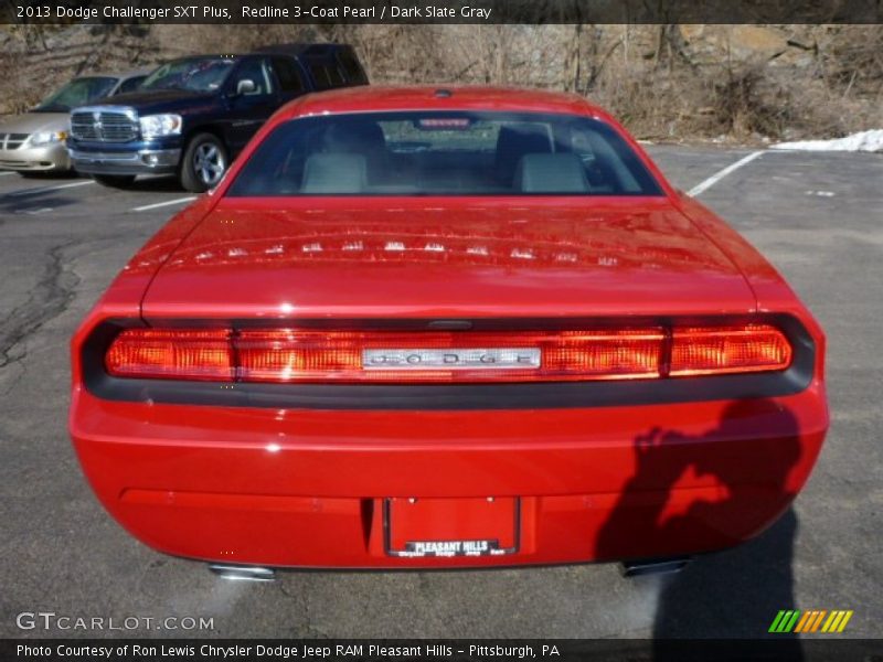 Redline 3-Coat Pearl / Dark Slate Gray 2013 Dodge Challenger SXT Plus