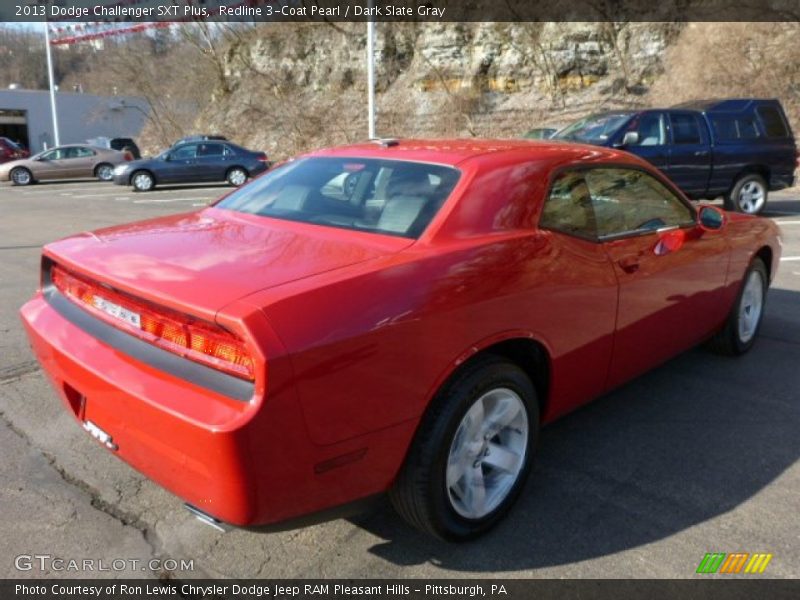 Redline 3-Coat Pearl / Dark Slate Gray 2013 Dodge Challenger SXT Plus