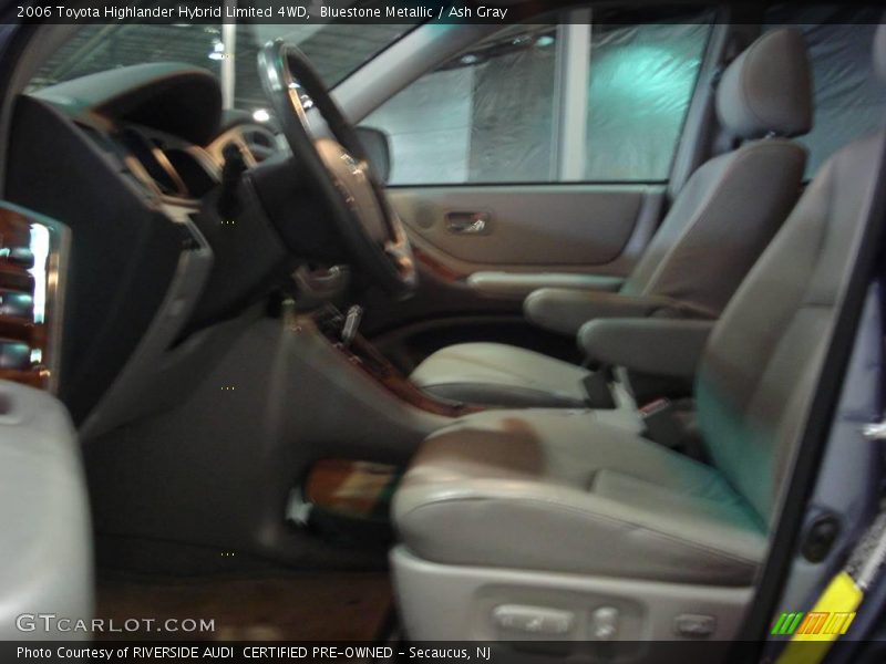 Bluestone Metallic / Ash Gray 2006 Toyota Highlander Hybrid Limited 4WD