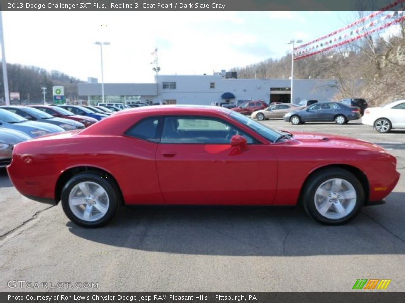 Redline 3-Coat Pearl / Dark Slate Gray 2013 Dodge Challenger SXT Plus