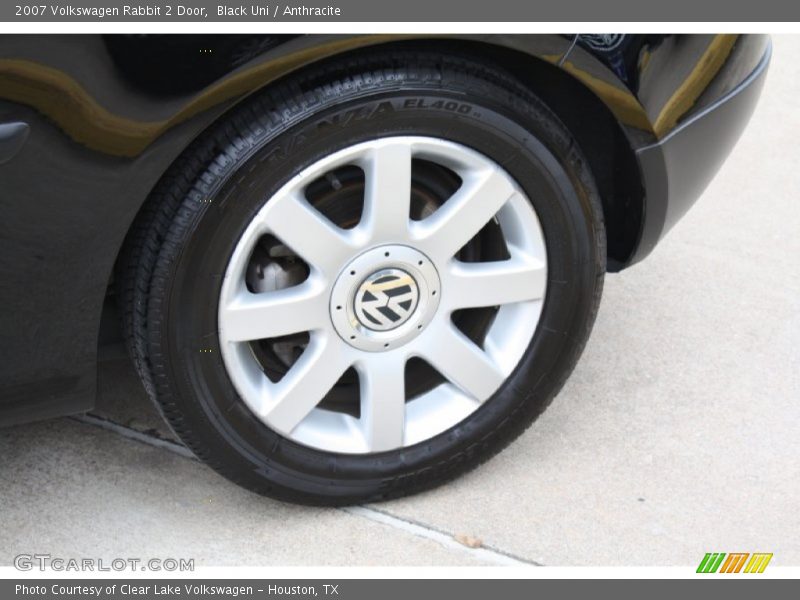 Black Uni / Anthracite 2007 Volkswagen Rabbit 2 Door