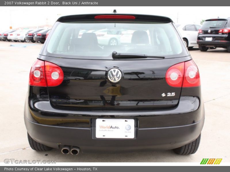 Black Uni / Anthracite 2007 Volkswagen Rabbit 2 Door