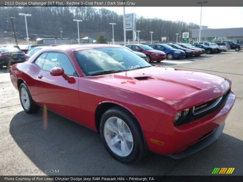 Redline 3-Coat Pearl / Dark Slate Gray 2013 Dodge Challenger SXT Plus