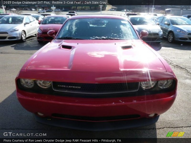 Redline 3-Coat Pearl / Dark Slate Gray 2013 Dodge Challenger SXT Plus