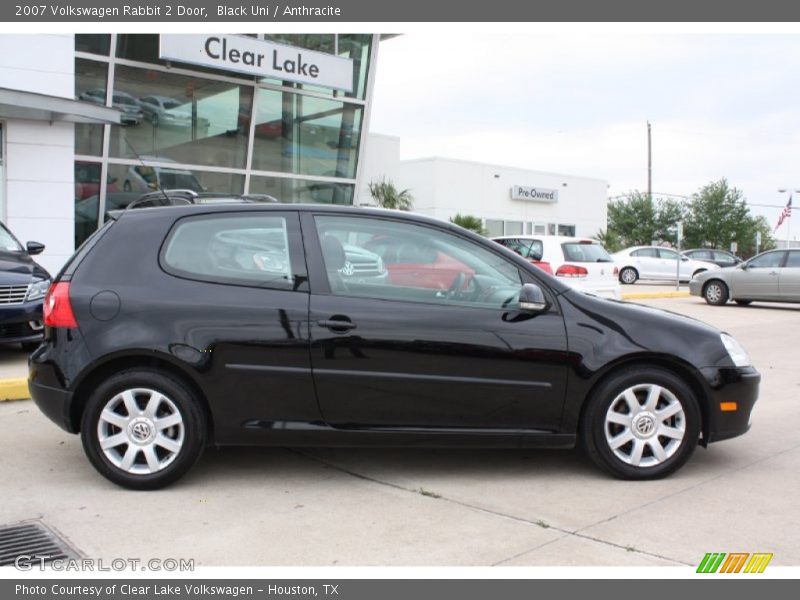 Black Uni / Anthracite 2007 Volkswagen Rabbit 2 Door