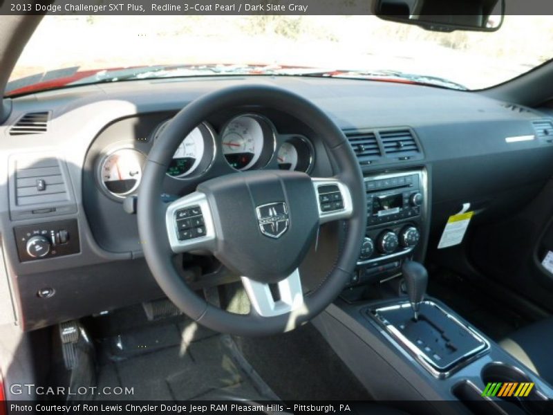 Redline 3-Coat Pearl / Dark Slate Gray 2013 Dodge Challenger SXT Plus