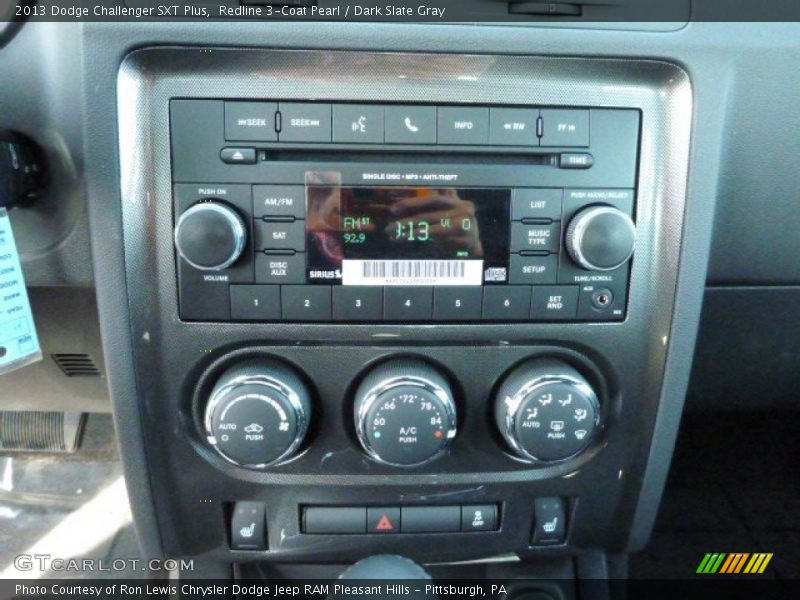 Redline 3-Coat Pearl / Dark Slate Gray 2013 Dodge Challenger SXT Plus