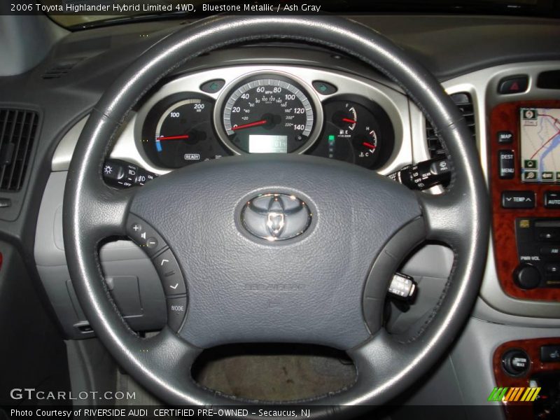 Bluestone Metallic / Ash Gray 2006 Toyota Highlander Hybrid Limited 4WD