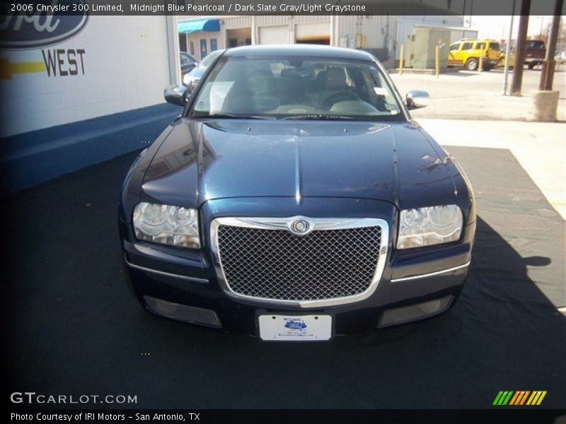 Midnight Blue Pearlcoat / Dark Slate Gray/Light Graystone 2006 Chrysler 300 Limited