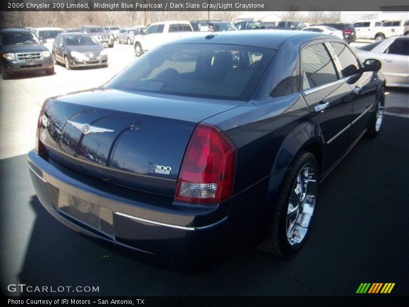 Midnight Blue Pearlcoat / Dark Slate Gray/Light Graystone 2006 Chrysler 300 Limited