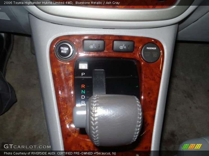 Bluestone Metallic / Ash Gray 2006 Toyota Highlander Hybrid Limited 4WD