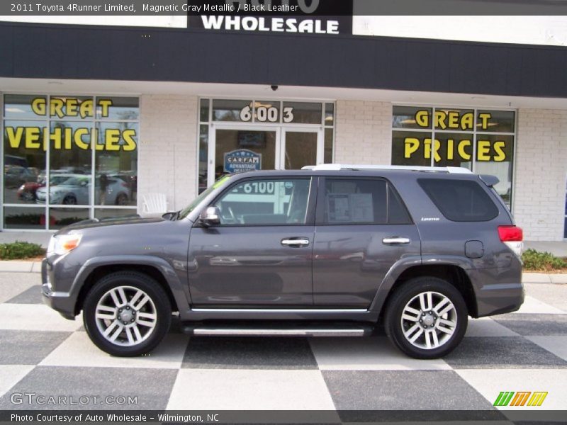 Magnetic Gray Metallic / Black Leather 2011 Toyota 4Runner Limited