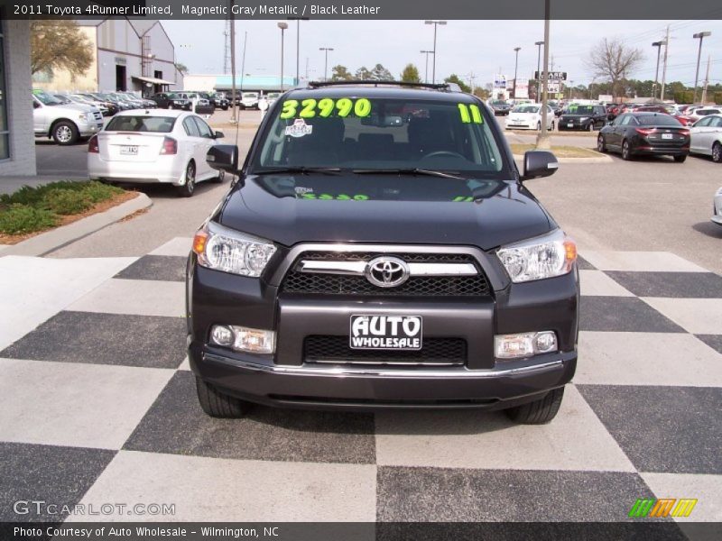 Magnetic Gray Metallic / Black Leather 2011 Toyota 4Runner Limited