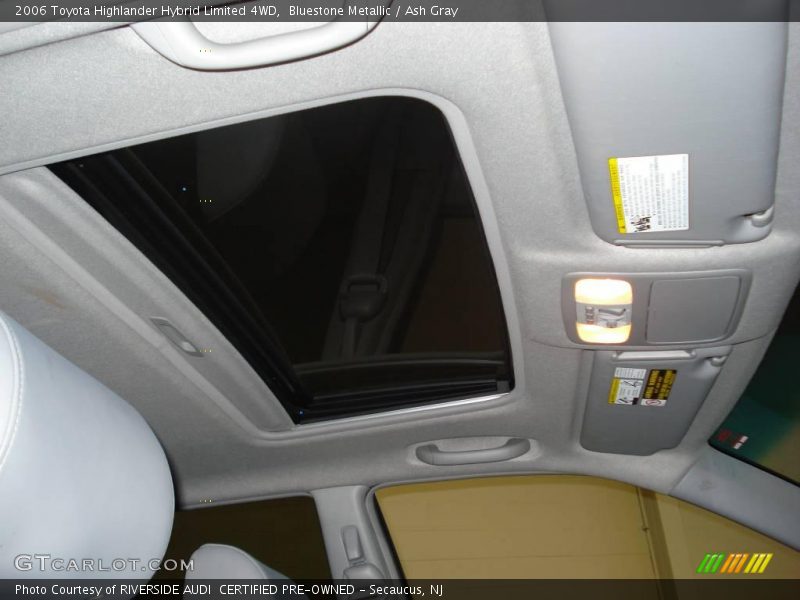 Bluestone Metallic / Ash Gray 2006 Toyota Highlander Hybrid Limited 4WD