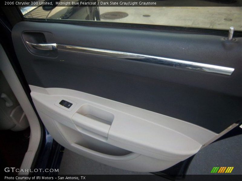 Midnight Blue Pearlcoat / Dark Slate Gray/Light Graystone 2006 Chrysler 300 Limited