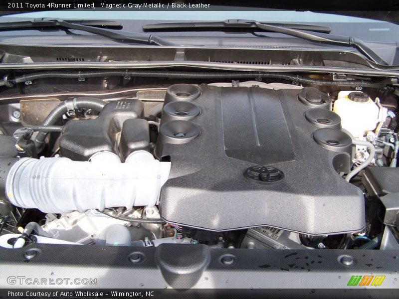 Magnetic Gray Metallic / Black Leather 2011 Toyota 4Runner Limited