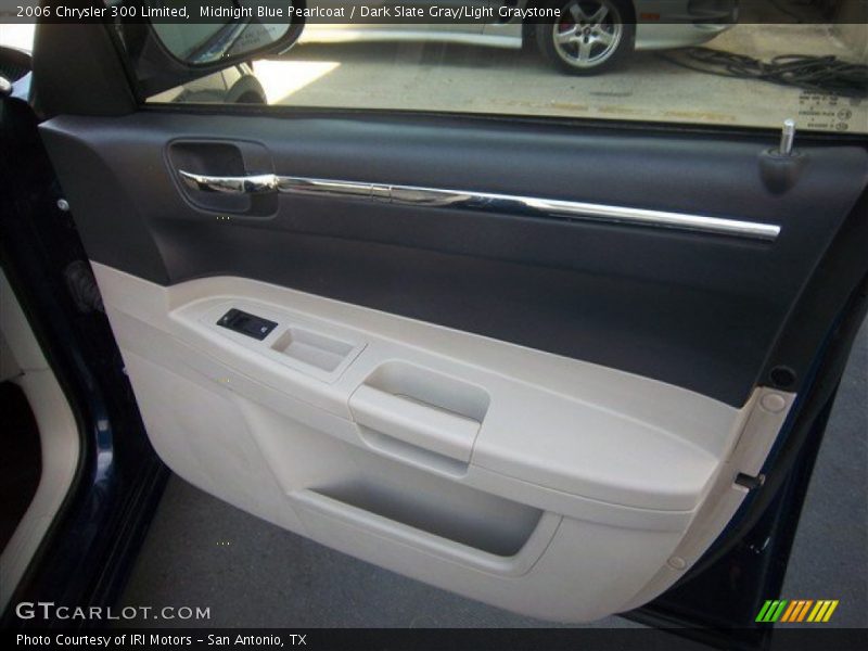 Midnight Blue Pearlcoat / Dark Slate Gray/Light Graystone 2006 Chrysler 300 Limited