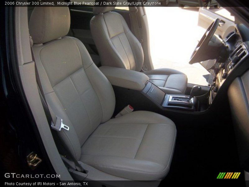 Midnight Blue Pearlcoat / Dark Slate Gray/Light Graystone 2006 Chrysler 300 Limited