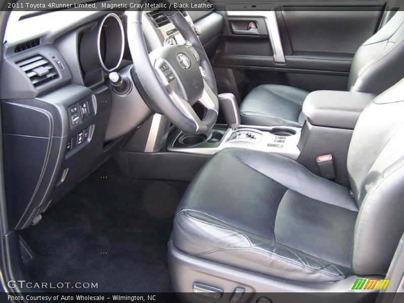 Magnetic Gray Metallic / Black Leather 2011 Toyota 4Runner Limited