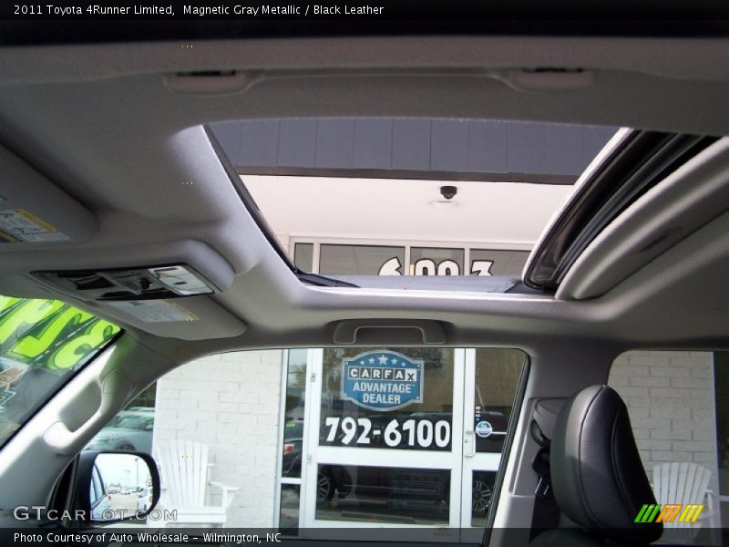 Magnetic Gray Metallic / Black Leather 2011 Toyota 4Runner Limited