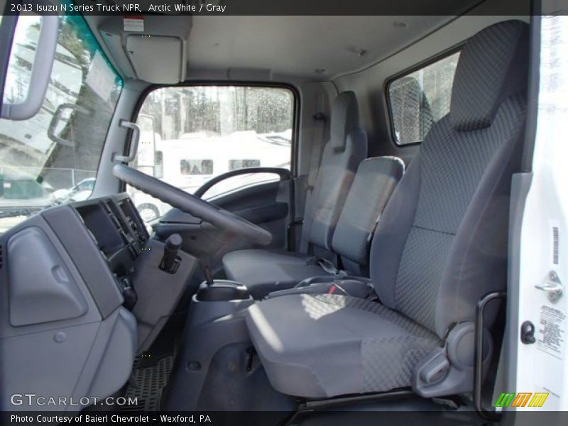  2013 N Series Truck NPR Gray Interior