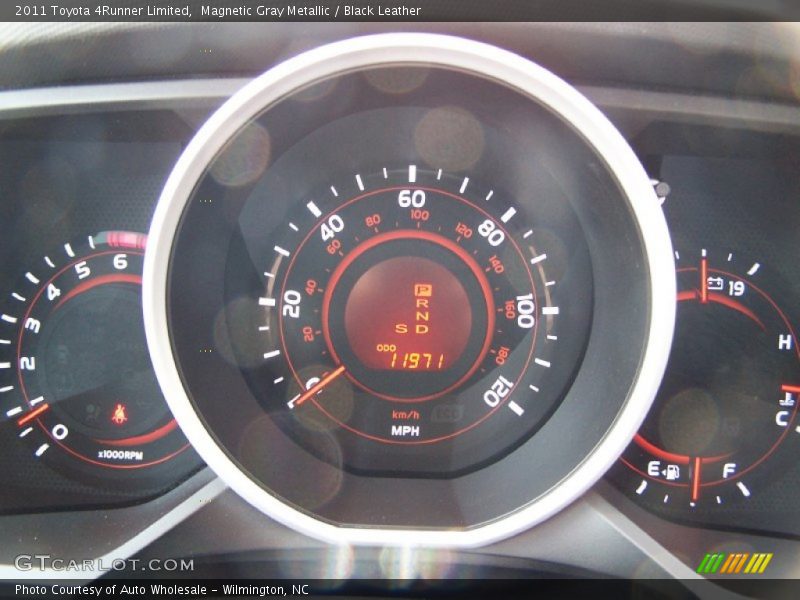Magnetic Gray Metallic / Black Leather 2011 Toyota 4Runner Limited