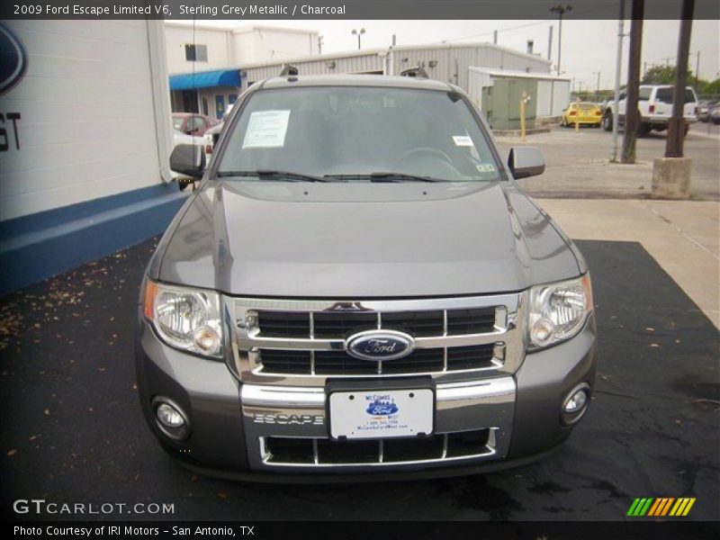 Sterling Grey Metallic / Charcoal 2009 Ford Escape Limited V6