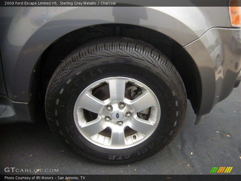 Sterling Grey Metallic / Charcoal 2009 Ford Escape Limited V6