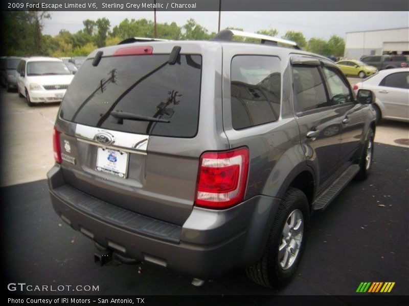 Sterling Grey Metallic / Charcoal 2009 Ford Escape Limited V6