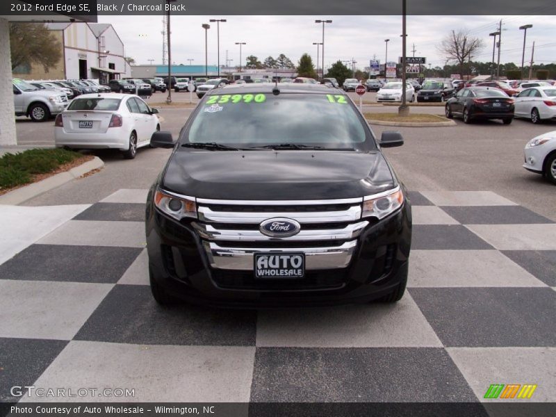 Black / Charcoal Black 2012 Ford Edge SE