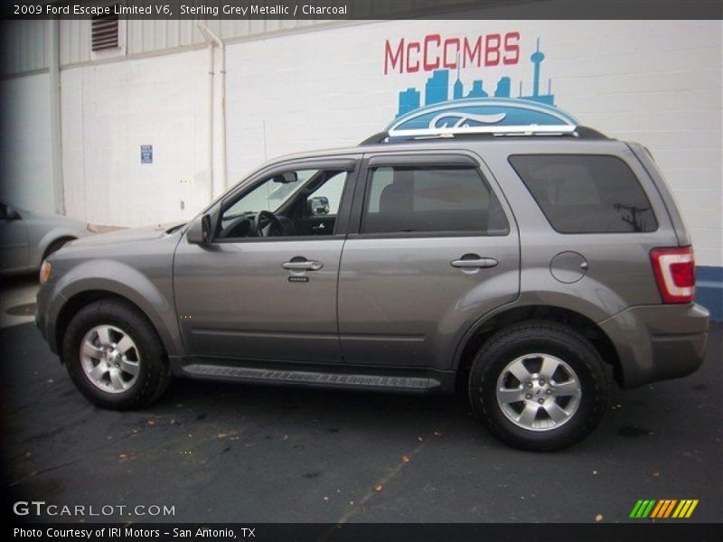 Sterling Grey Metallic / Charcoal 2009 Ford Escape Limited V6