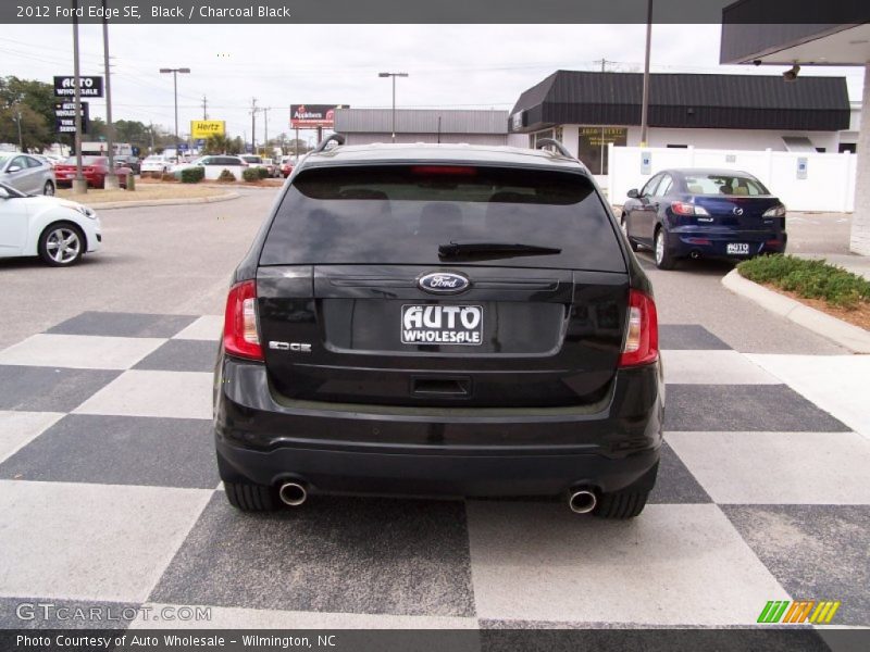 Black / Charcoal Black 2012 Ford Edge SE