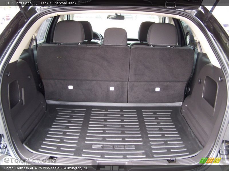 Black / Charcoal Black 2012 Ford Edge SE