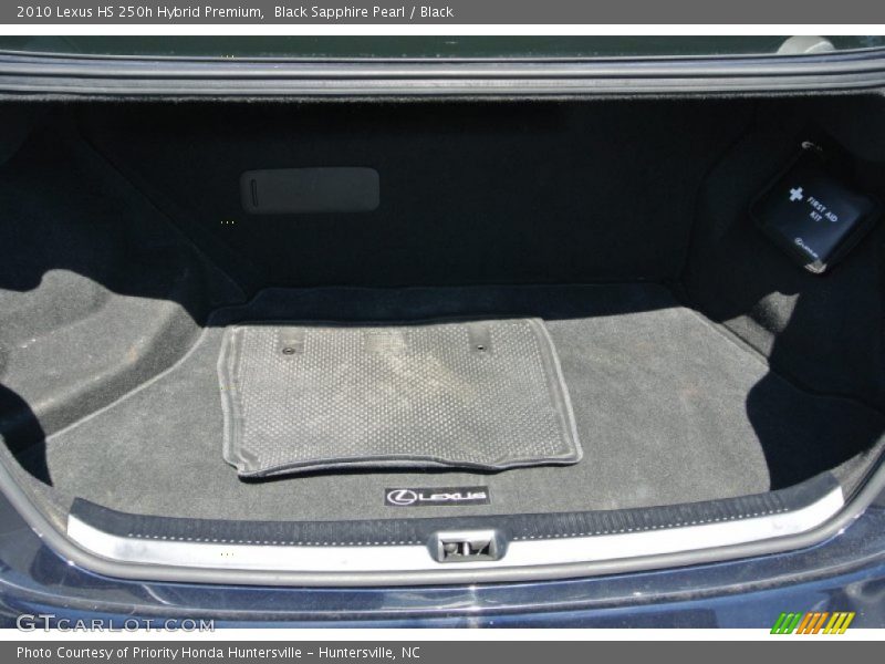 Black Sapphire Pearl / Black 2010 Lexus HS 250h Hybrid Premium