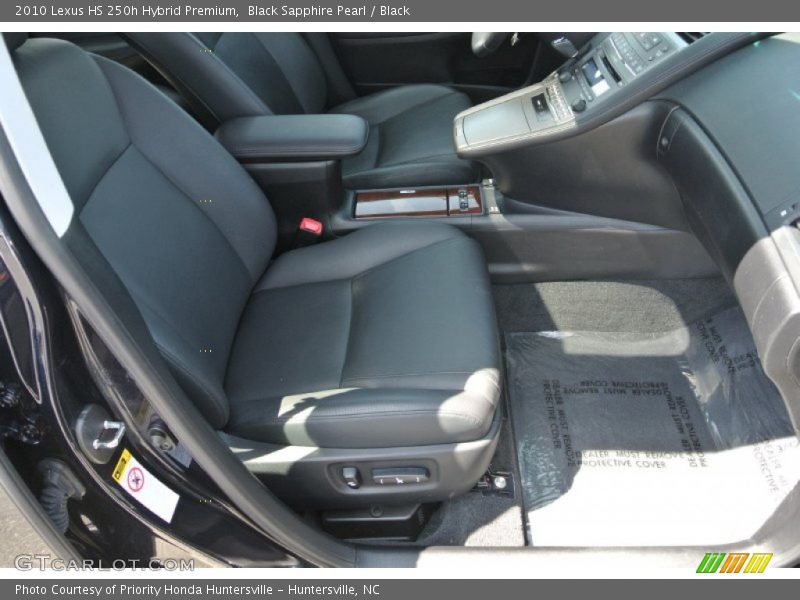Black Sapphire Pearl / Black 2010 Lexus HS 250h Hybrid Premium