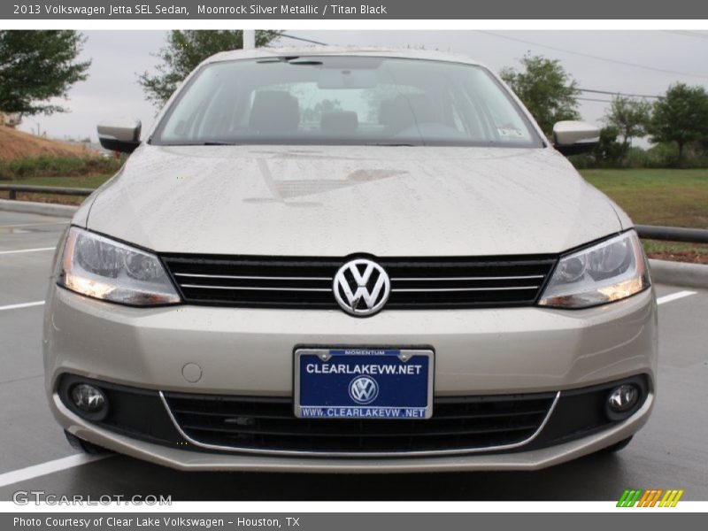 Moonrock Silver Metallic / Titan Black 2013 Volkswagen Jetta SEL Sedan