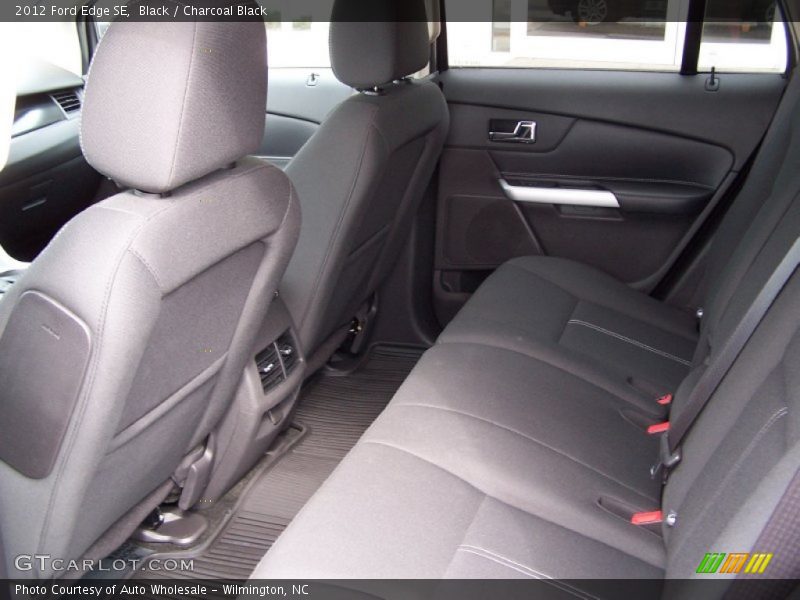 Black / Charcoal Black 2012 Ford Edge SE