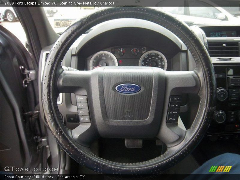 Sterling Grey Metallic / Charcoal 2009 Ford Escape Limited V6