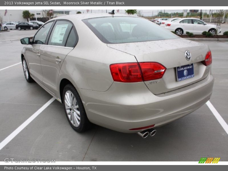 Moonrock Silver Metallic / Titan Black 2013 Volkswagen Jetta SEL Sedan