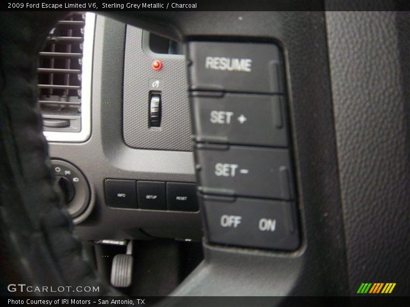 Sterling Grey Metallic / Charcoal 2009 Ford Escape Limited V6