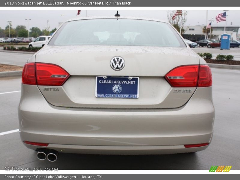 Moonrock Silver Metallic / Titan Black 2013 Volkswagen Jetta SEL Sedan