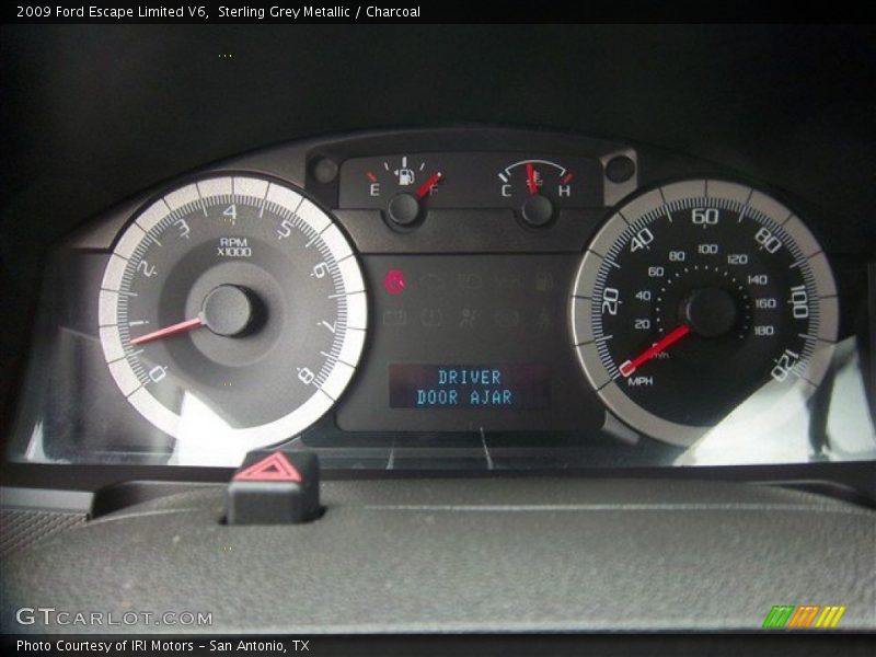 Sterling Grey Metallic / Charcoal 2009 Ford Escape Limited V6