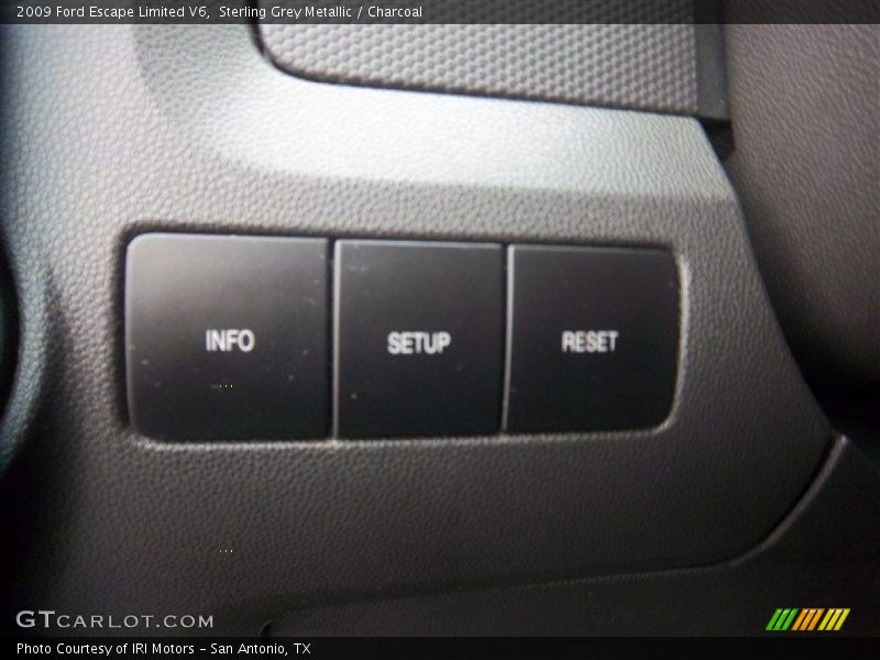 Sterling Grey Metallic / Charcoal 2009 Ford Escape Limited V6