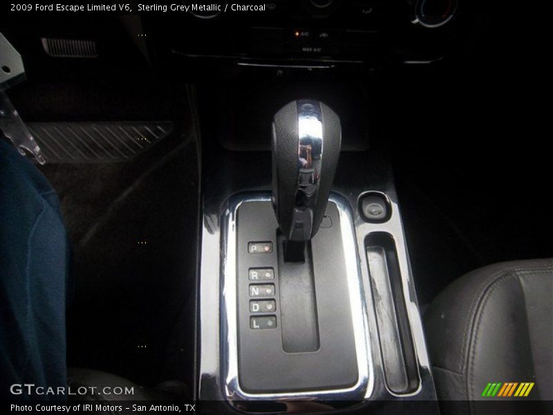 Sterling Grey Metallic / Charcoal 2009 Ford Escape Limited V6