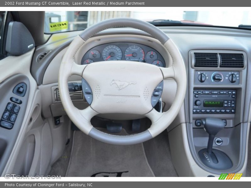  2002 Mustang GT Convertible Steering Wheel