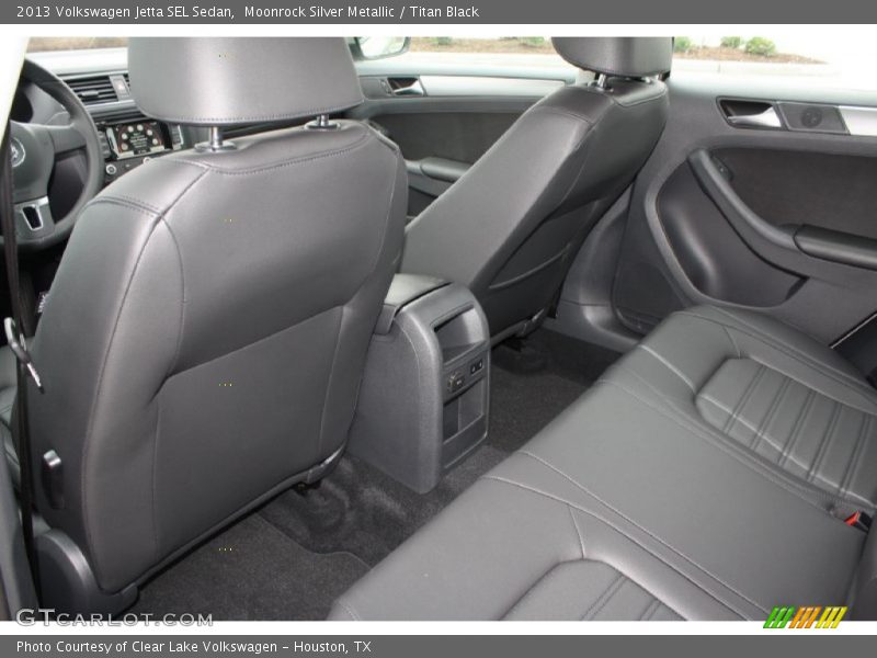 Moonrock Silver Metallic / Titan Black 2013 Volkswagen Jetta SEL Sedan