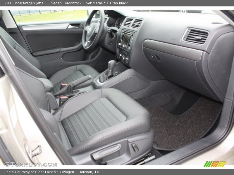 Front Seat of 2013 Jetta SEL Sedan