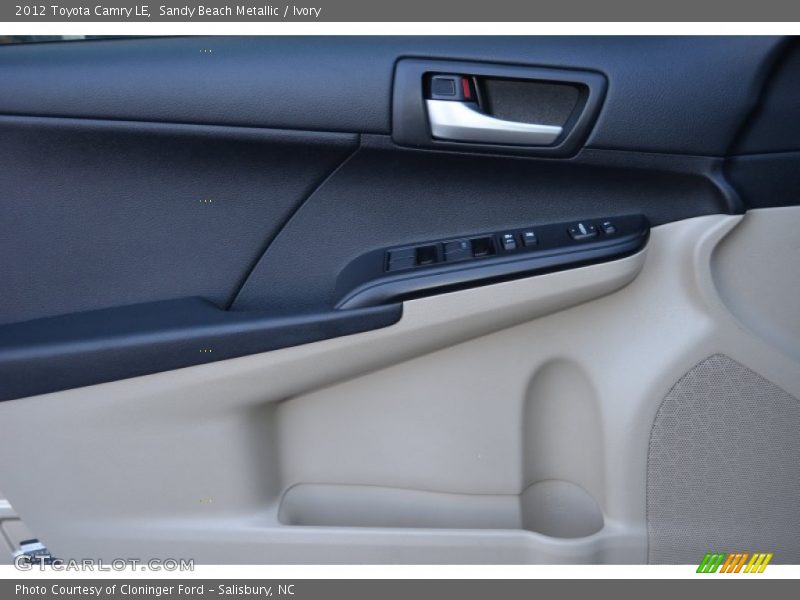 Sandy Beach Metallic / Ivory 2012 Toyota Camry LE